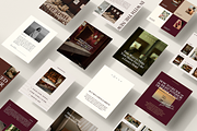 Moody Social Media Templates, a Social Media Template by Brand & Bloom (Thumbnail 6 of 15)