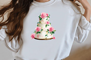 Watercolor Wedding Clipart, an Illustration by Designworld (Thumbnail 7 of 8)