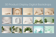 30 Product Display Digital Backdrops, a Background Graphic by 3Motional (Thumbnail 10 of 20)