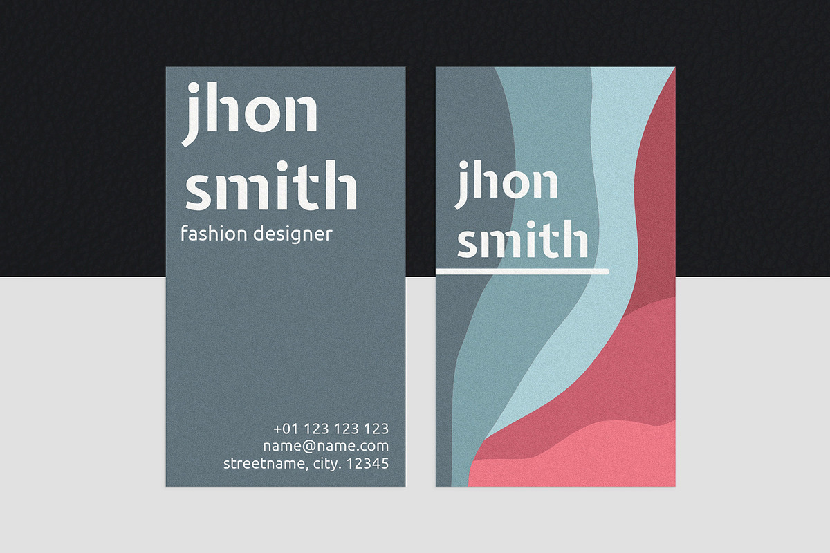 Decorative business card V2, a Business Card Template by EN86-21 (Photo 1 of 3)