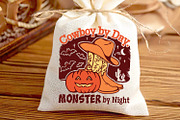 Halloween Cowboy boots Pumpkin cute, an Illustration by TanchaArt (Thumbnail 6 of 8)