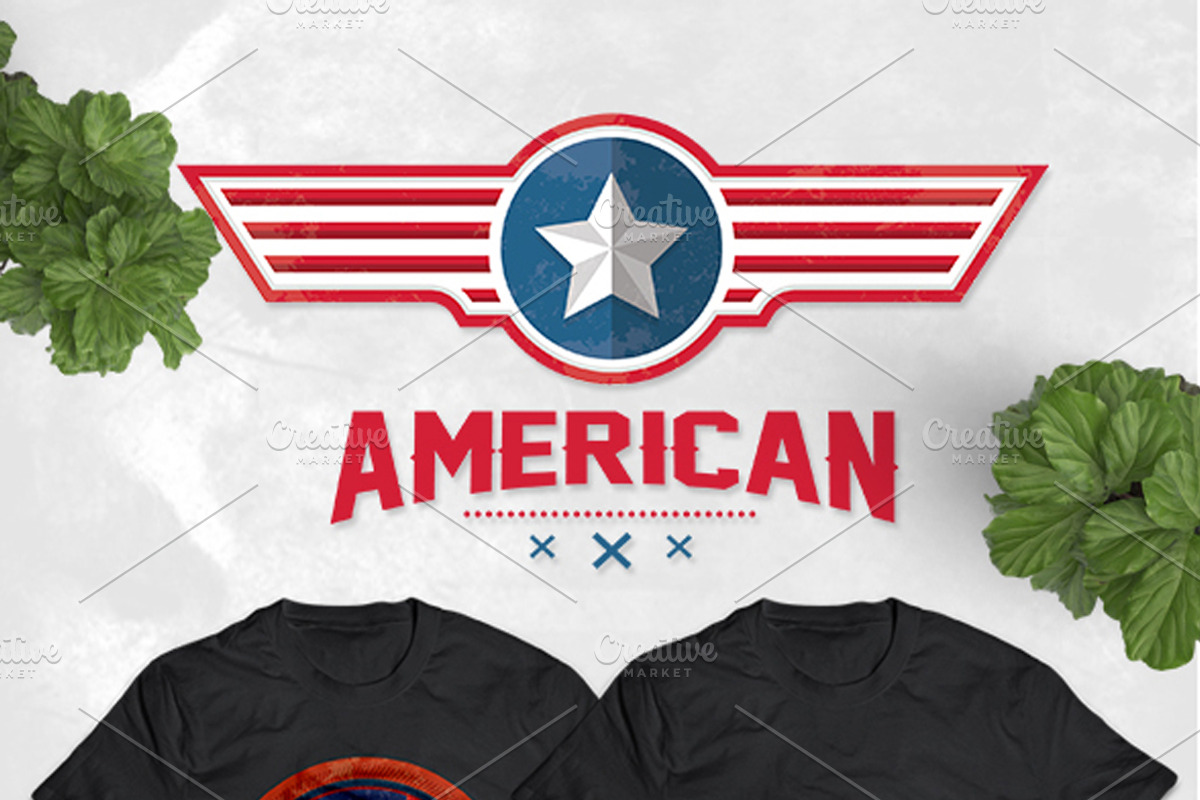 USA Vintage Badge Logos, a Branding & Logo Template by Graphicgo (Photo 5 of 7)