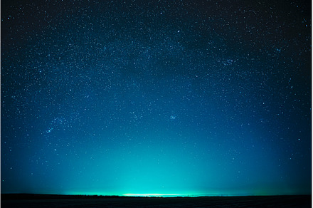 Night Sky Glowing Stars Background, a Nature Photo by Our Amazing World