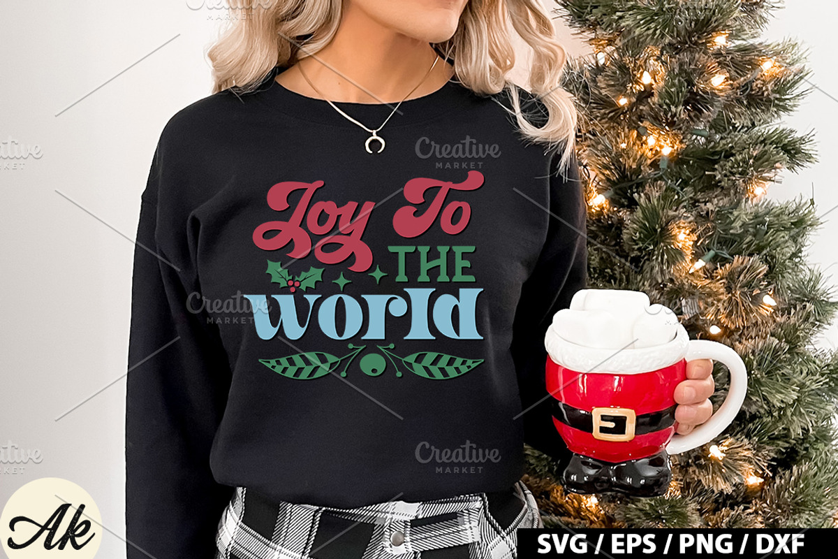 Retro Christmas SVG Bundle, a Graphic by akazaddesign (Photo 3 of 13)