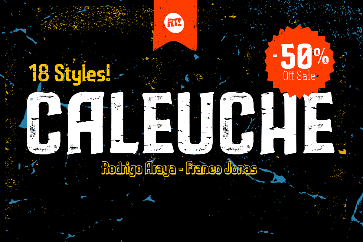 Caleuche -50% All Bundle, a Font by Rodrigo Typo (Photo 1 of 8)