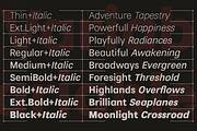 Qirvalen, a Sans Serif Font by Propertype (Thumbnail 9 of 10)