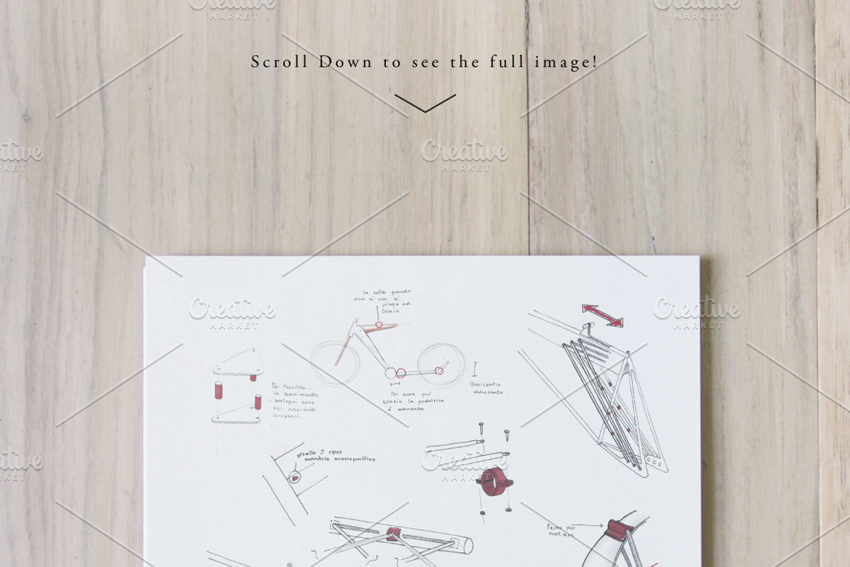 Sketch A4 Vertical Paper Mockup, a Print Template by manfredicalamai (Photo 2 of 4)