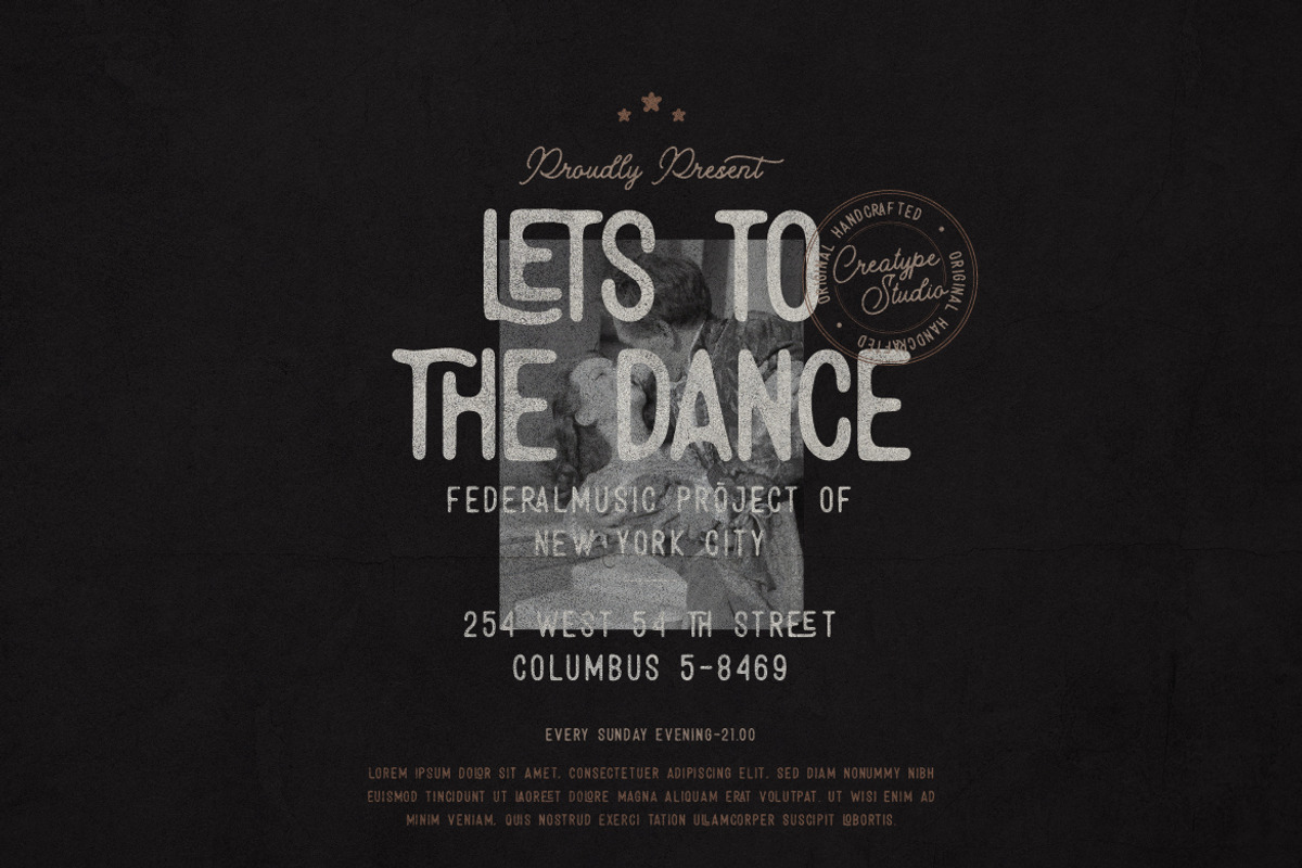 Zawturee Vintage Business Font, a Sans Serif Font by Creatype Studio (Photo 3 of 10)