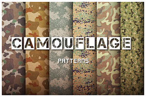 Camouflage Pattern Set