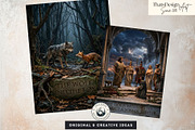Jean de La Fontaine Fables Papers V2, an Education Illustration by ThatsDesignArt (Thumbnail 14 of 16)