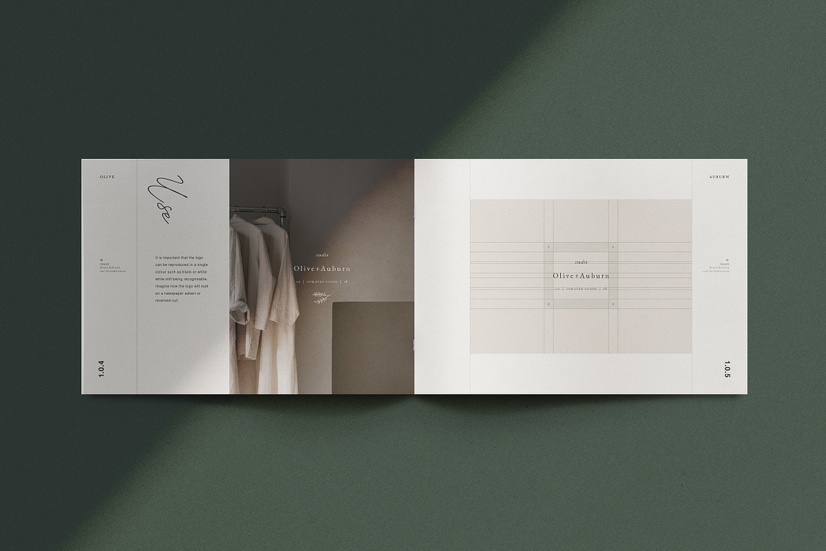 Auburn Brand Guidelines, a Brochure Template by Studio Standard (Photo 9 of 15)