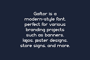 Gaftor - Corporate Logo Font, a Sans Serif Font by Iqsiart Studio (Thumbnail 4 of 8)