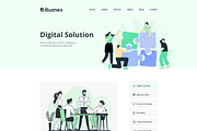 Business React JS Template – Buznex, a React Template by HasThemes (Thumbnail 4 of 4)