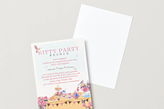 Kitty Party Invite I Brunch Invite, an Invitation Template by OORH Designs (Thumbnail 3 of 3)