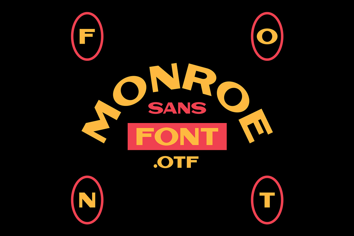 Monroe Font, a Sans Serif Font by Kern Club (Photo 1 of 4)