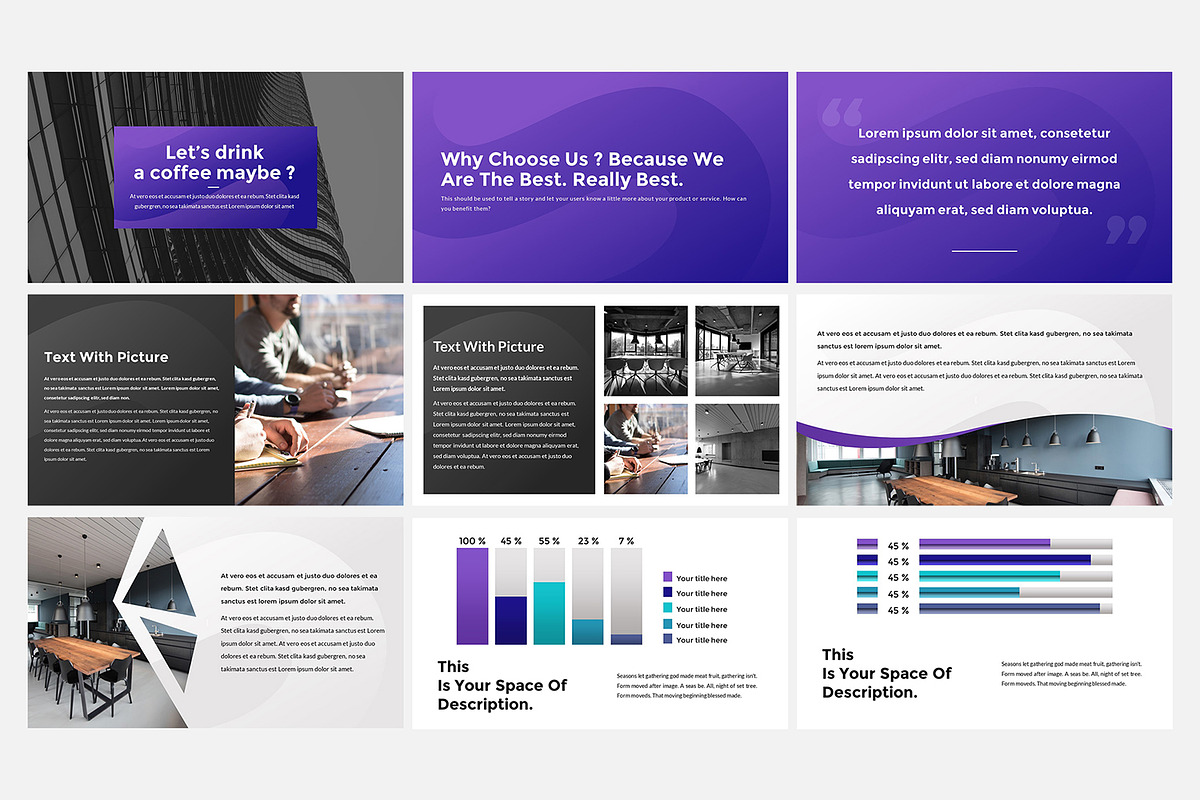 Clean Four Presentation, a Presentation Template by Fitra Noor (Photo 3 of 4)