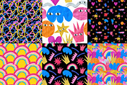 hand made plasticine clay shapes, a Texture Illustration by okchizh (Thumbnail 7 of 9)