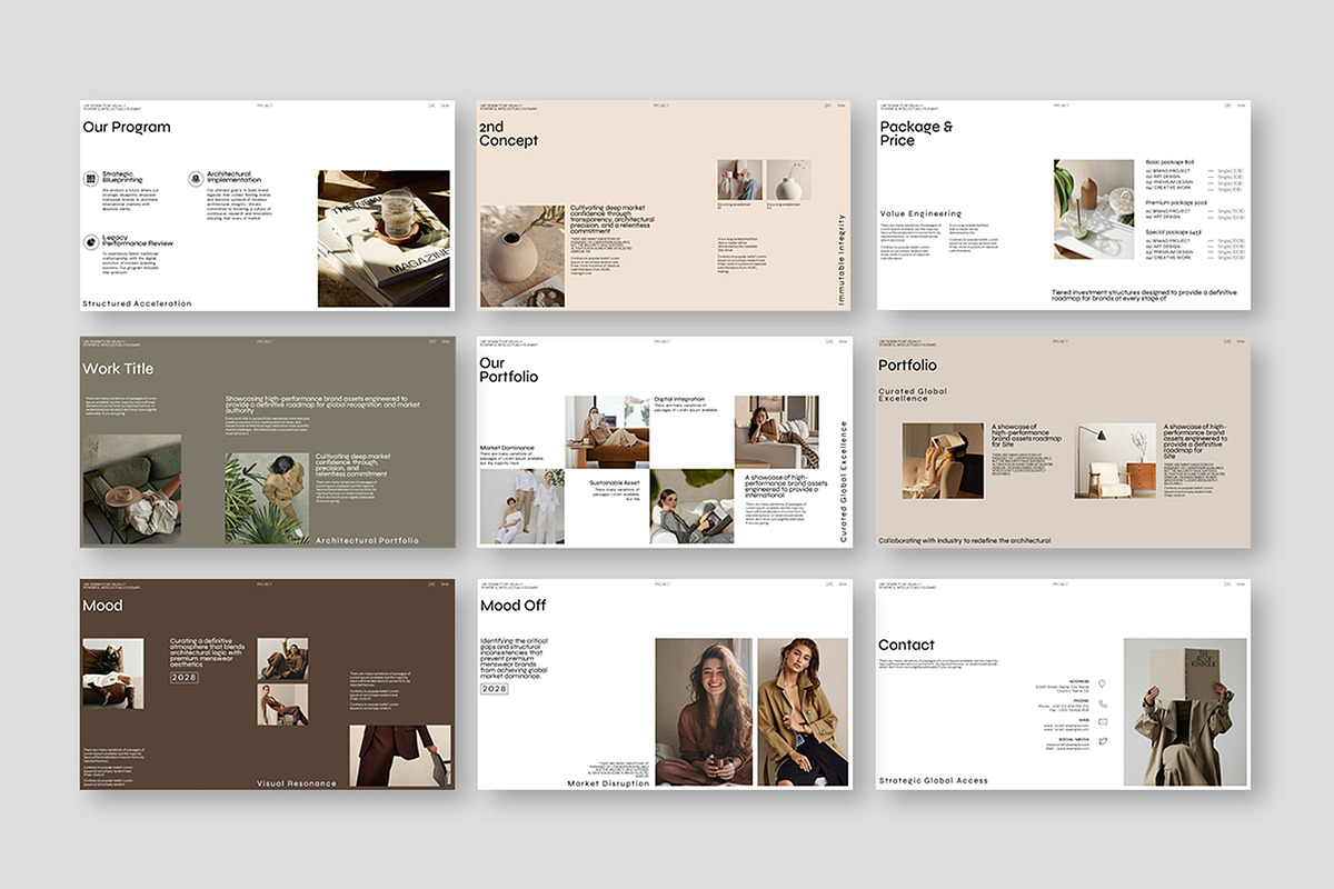 Slide Deck Presentation Template, a Presentation Template by Slide_Genius1 (Photo 10 of 10)