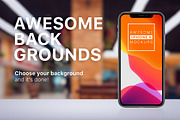 iPhone X Mockup - Front View, an iPhone Mockup by Mockups & Illustrations (Thumbnail 7 of 17)