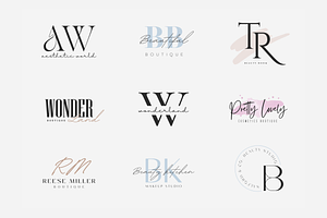 Canva Elegant Aesthetic Modern Logo