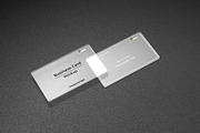 Transparent Business Card Mockup, an Advertising Mockup by Graphicbars (Thumbnail 4 of 13)