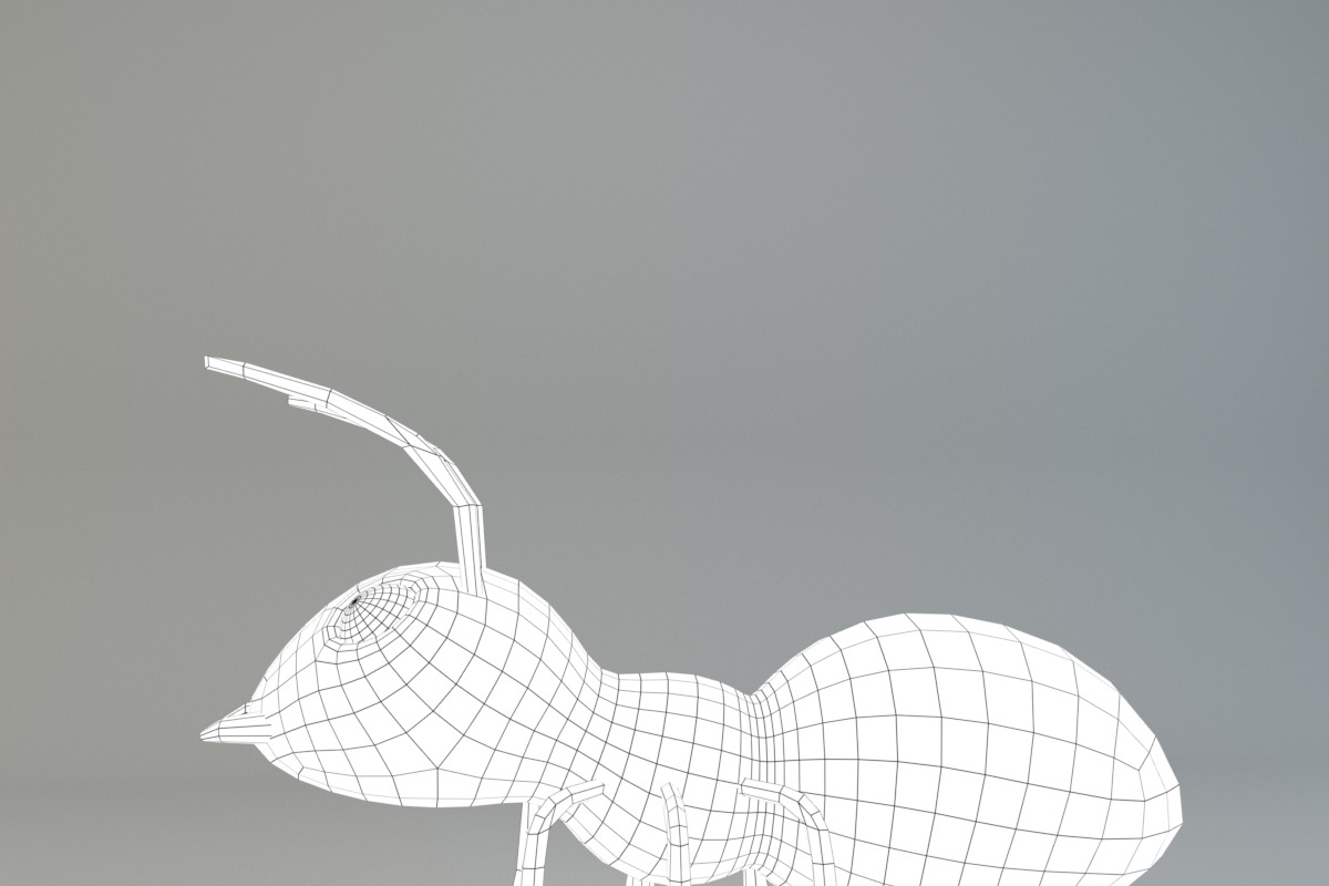 Cartoon Ant, an Animal 3D Model by XYZ Space (Photo 6 of 7)