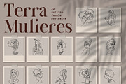 Terra Mulieres. Vector Set of 72., a Decorative Illustration by Varvara Gorbash (Thumbnail 6 of 8)