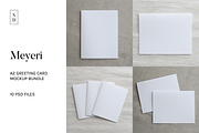 A2 Greeting Card Mockup Bundle 4, a Household Mockup by Saguaro Digital (Thumbnail 1 of 9)
