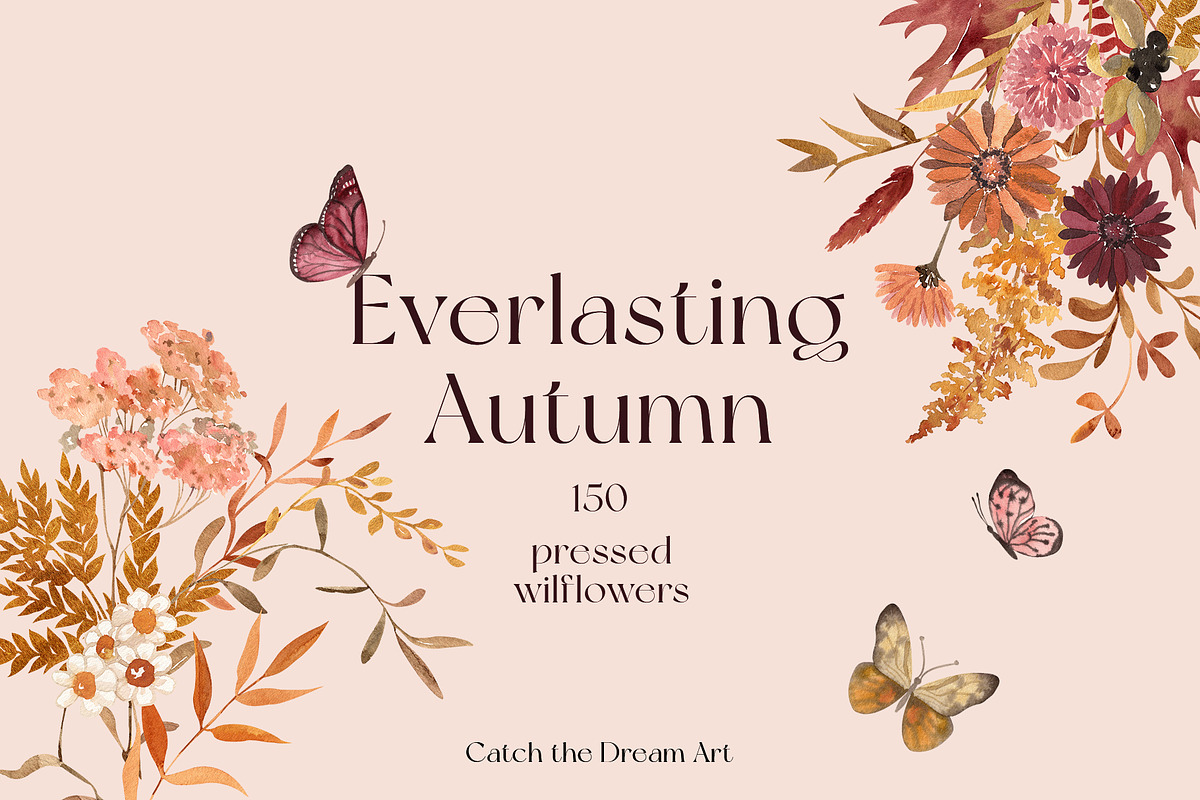 BUNDLE 95 in 1 - 11000 Watercolor, a Decorative Illustration by Catch the Dream Art (Photo 25 of 96)