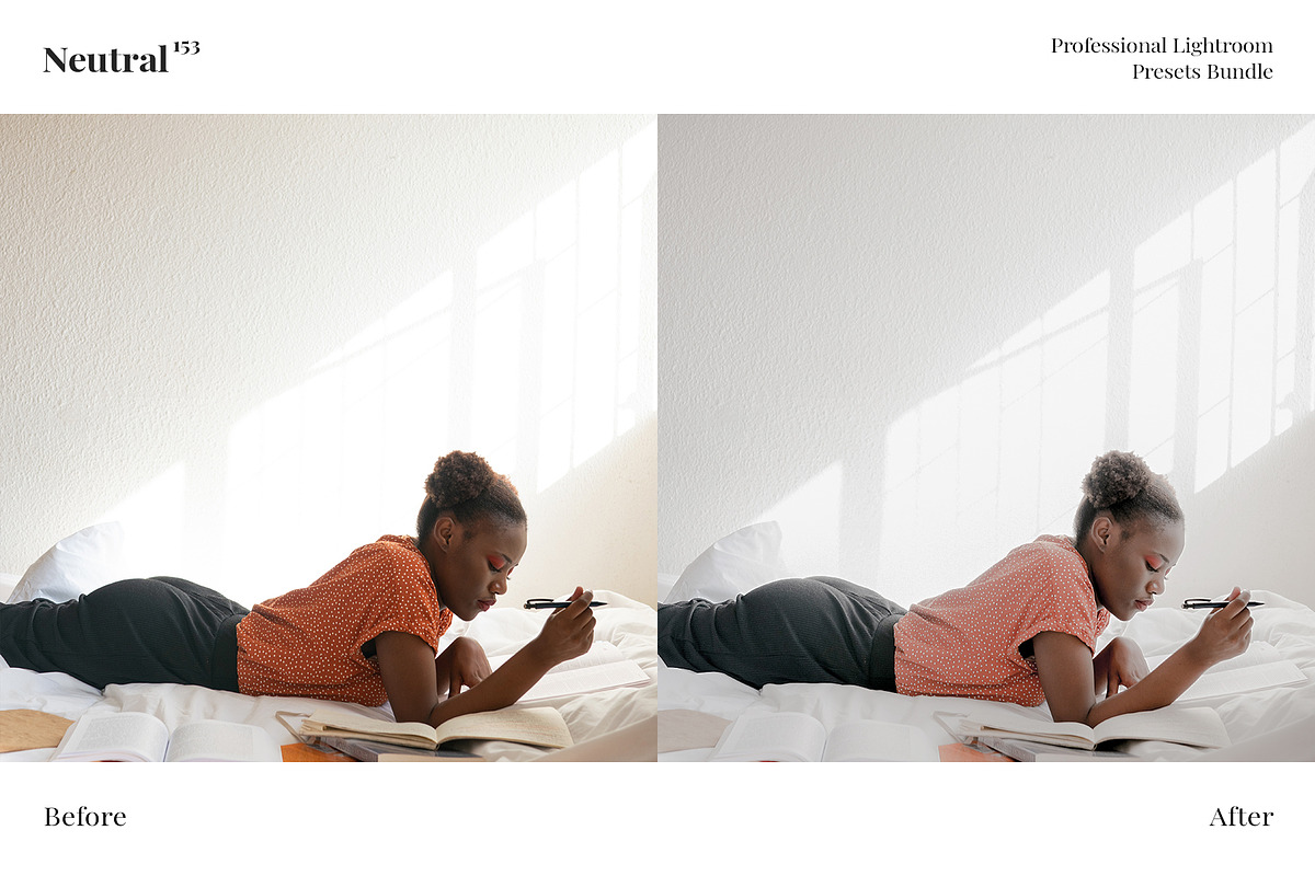 153 Neutral Presets Lightroom Bundle, a Preset Add-On by VEER (Photo 9 of 16)