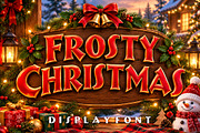 Frosty Christmas – Festive Holiday, a Sans Serif Font by Limited.studio (Thumbnail 1 of 5)