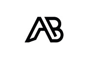 AB Logo Design, a Branding & Logo Template by Vectorium Studio (Thumbnail 1 of 2)