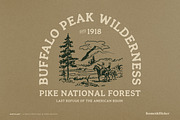 Northlake - A Rustic Serif Font, a Serif Font by Komet & Flicker (Thumbnail 4 of 15)