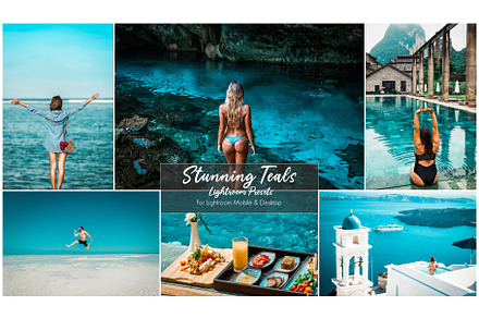 Stunning Teals Lightroom Presets