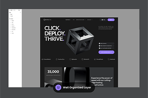 Developer Agency Landing Page