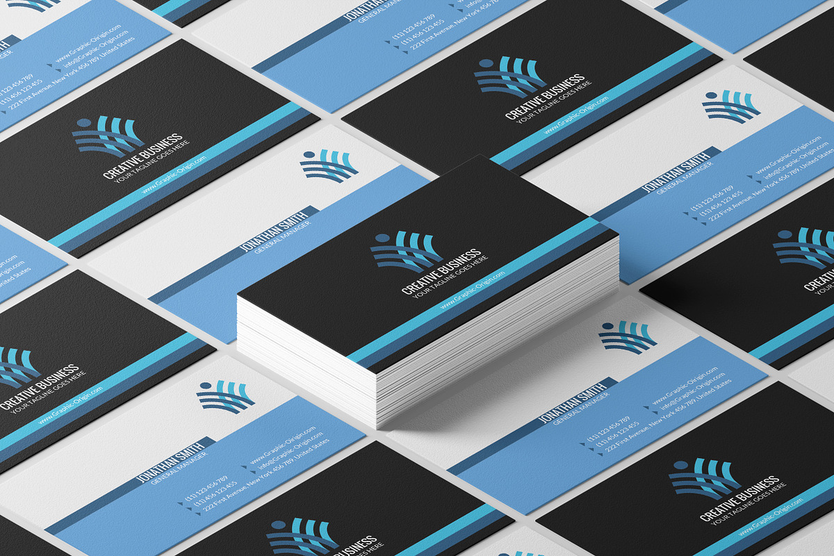 Modern Business card, a Business Card Template by Graphic Origin (Photo 2 of 2)
