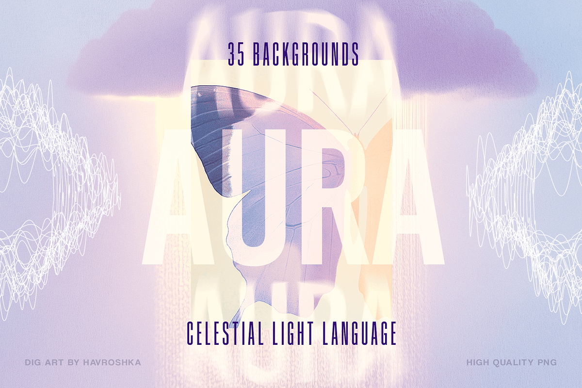 AURA – Light Language Backgrounds