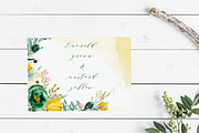 Emerald green & mustard yellow, an Illustration by LABFcreations (Thumbnail 9 of 10)