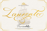 Laurente - Family Script Pro, a Script Font by Slex Studio (Thumbnail 1 of 13)