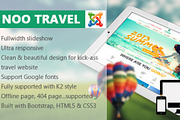 Travel - Responsive Travel Template, a Websites & App Template by JoomlaUX (Thumbnail 1 of 5)