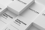 Simple Minimal Business Card 44, a Business Card Template by ND Design (Thumbnail 2 of 8)