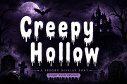 Creepy Hollow, a Slab Serif Font by Wow Magic (Thumbnail 1 of 4)