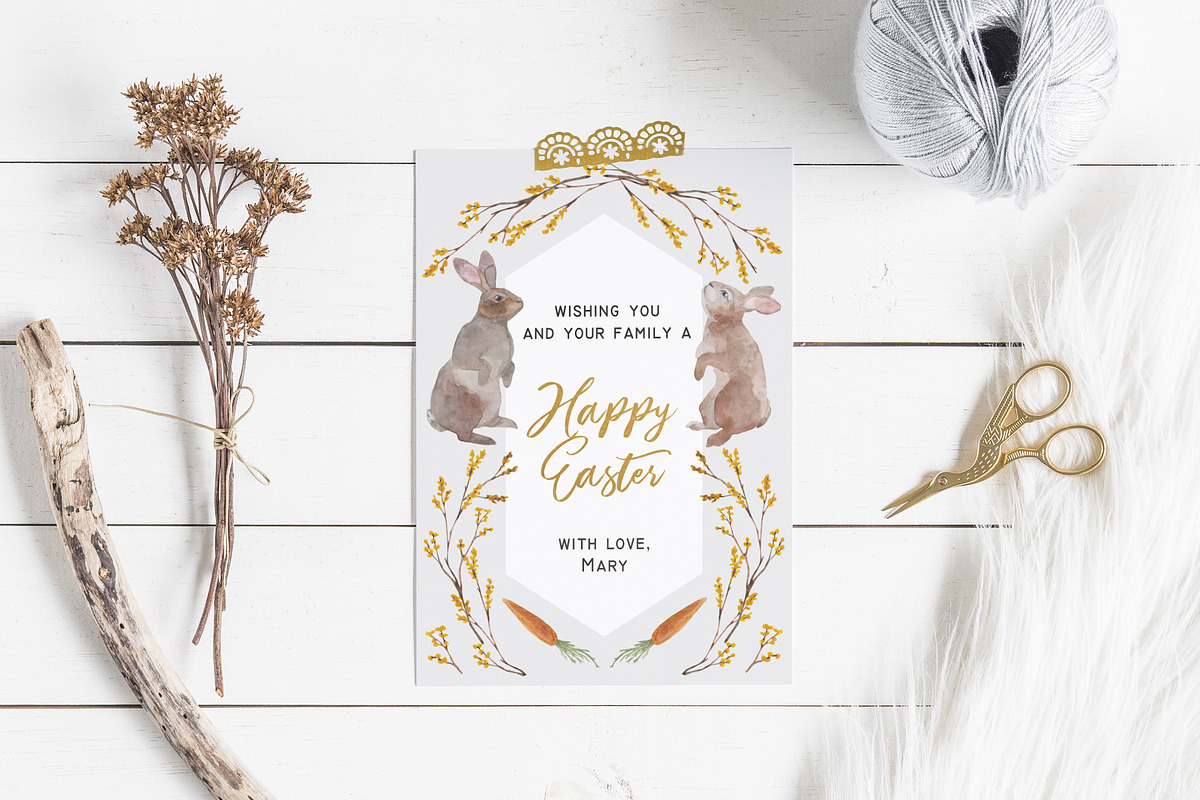 Gentle Easter Morning | watercolor, an Illustration by Elisa Ursa (Photo 6 of 15)