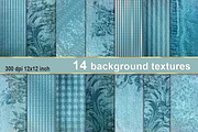 Teal wedding scrapbook paper linen, a Texture Graphic by Area (Thumbnail 7 of 7)