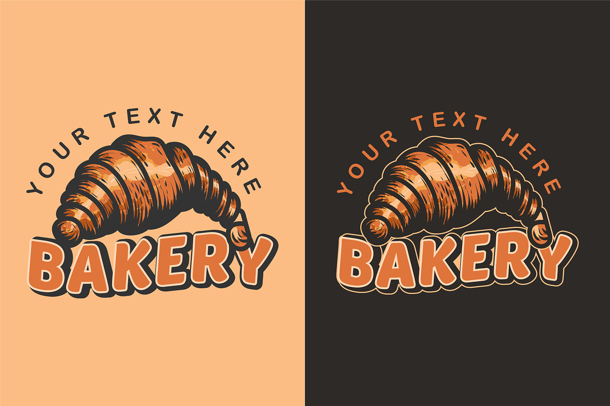 Bakery Vintage Logo, a Branding & Logo Template by Billah Hub