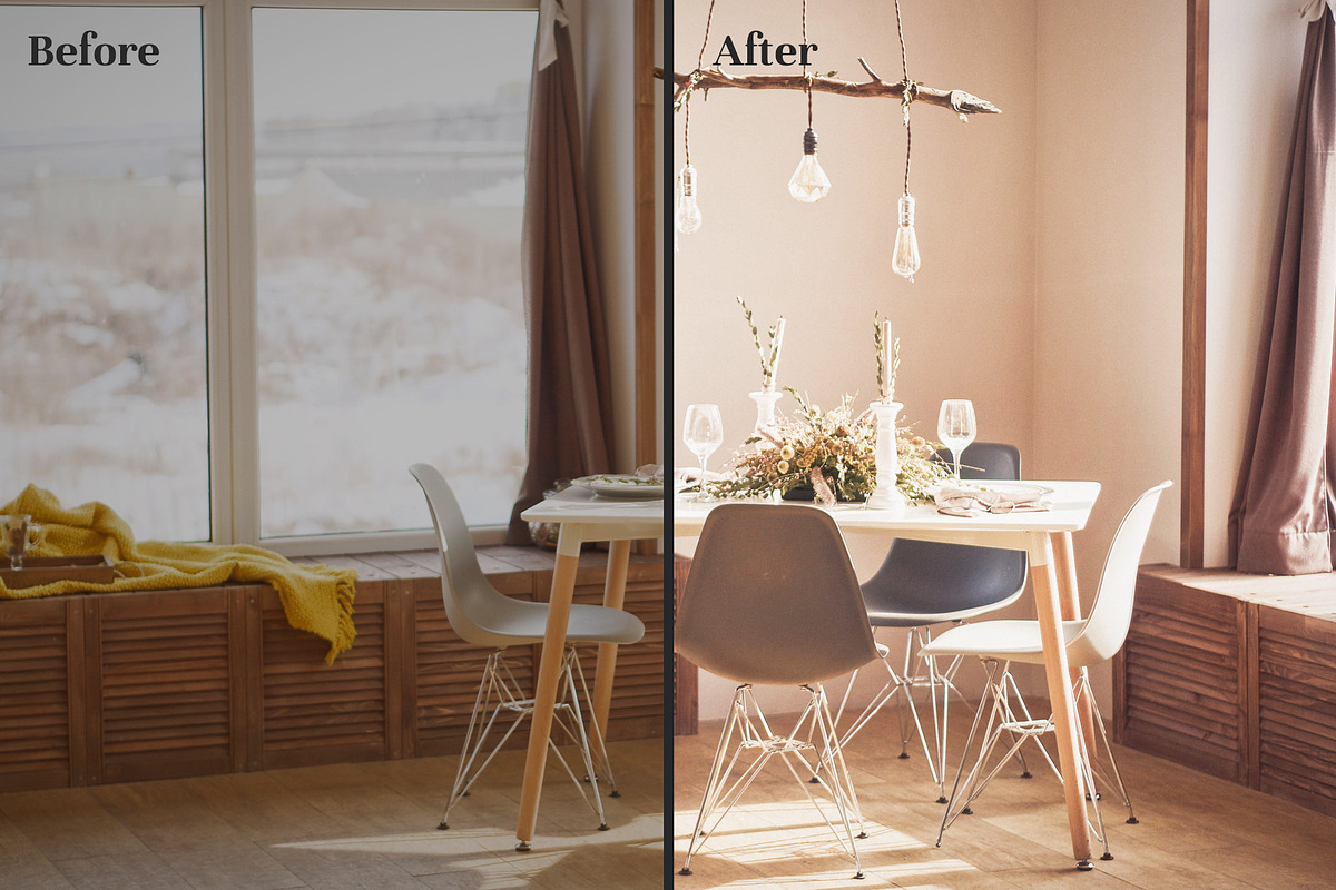 Interior Presets - Lightroom preview 5