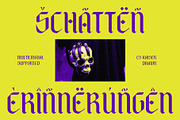 CS Kaiser Drawn, a Blackletter Font by Craft Supply Co. (Thumbnail 6 of 8)