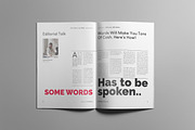 Lifestyle magazine layout 01, a Magazine Template by Swayang (Thumbnail 3 of 22)