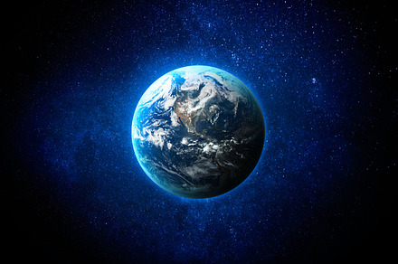 Globe from Space