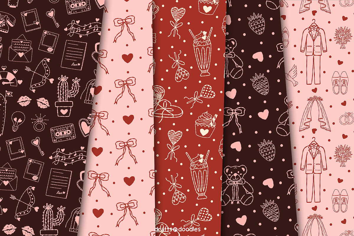 Whimsical Valentine's Day Graphics, an Object Illustration by Drafts n Doodles (Photo 7 of 12)